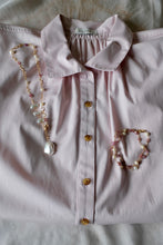 Baroque Pearl with Pink Tourmaline Necklace Set