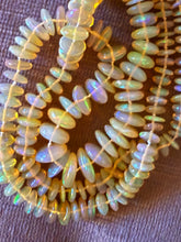 Large Graduated Ethiopian Opal Necklace