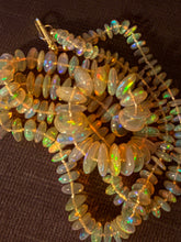 Large Graduated Ethiopian Opal Necklace