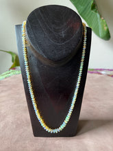 Faceted Ethiopian Opal Necklace