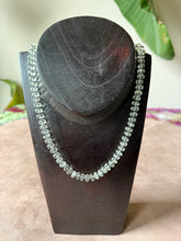 Faceted Green Amethyst Necklace
