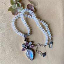 Rainbow Moonstone Necklace