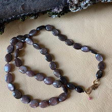 Brown Moonstone Necklace