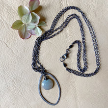 Labradorite Double Chain Necklace