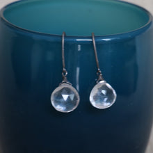 Rock Crystal Briolette Earrings