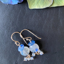 Rainbow Moonstone Earrings