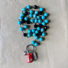 Turquoise Charm Necklace