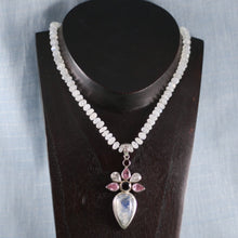 Rainbow Moonstone Necklace