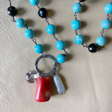 Turquoise Charm Necklace