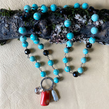 Turquoise Charm Necklace