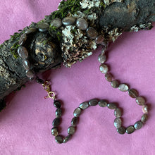 Brown Moonstone Necklace