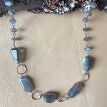 Labradorite Nugget Necklace