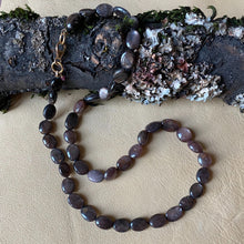 Brown Moonstone Necklace