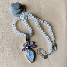 Rainbow Moonstone Necklace