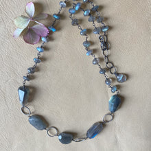 Labradorite Nugget Necklace
